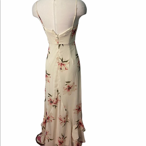 Lulus floral maxi dress small - Picture 4 of 5